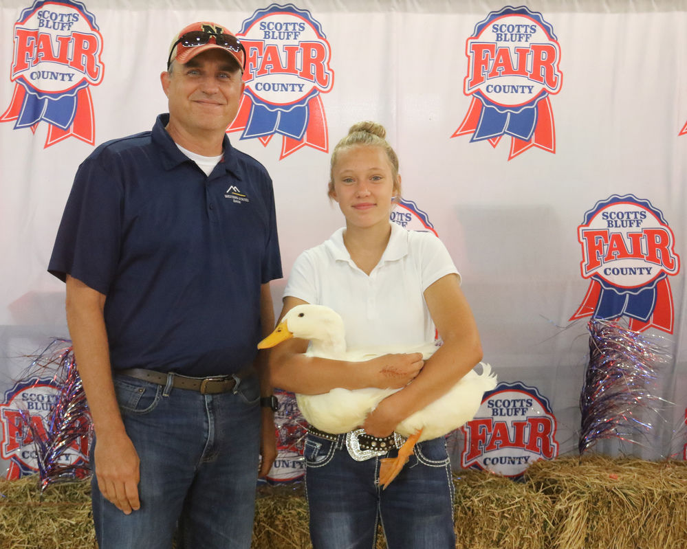 Scotts Bluff County Fair Grand Champions and their buyers